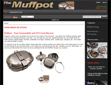 Tablet Screenshot of muffpots.com